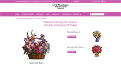 Desktop Screenshot of candcflowerdesigners.com